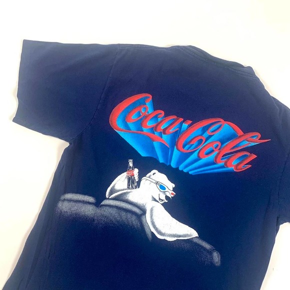 1996 Coca Cola Polar Bear T Shirt - Picture 1 of 4